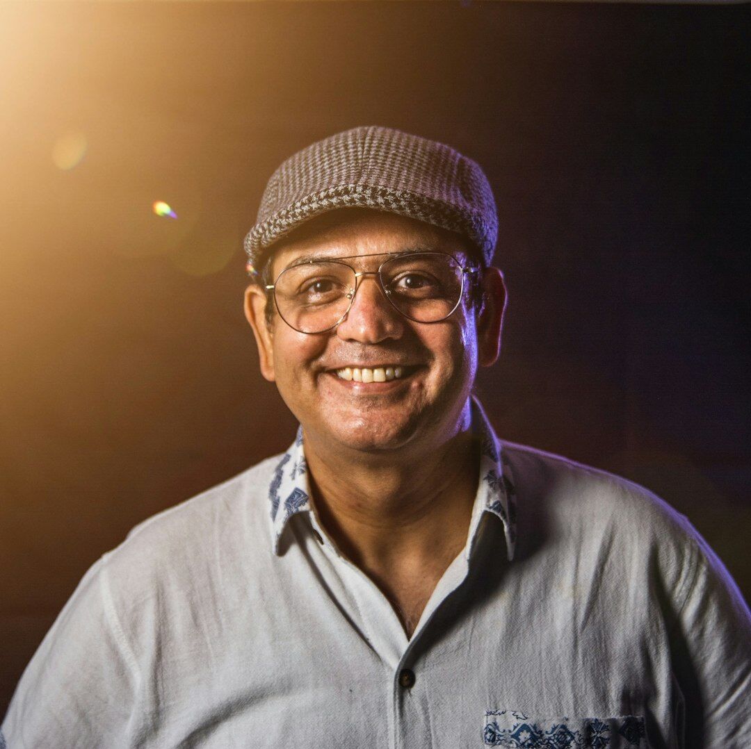 Studio portrait of a professional man smiling