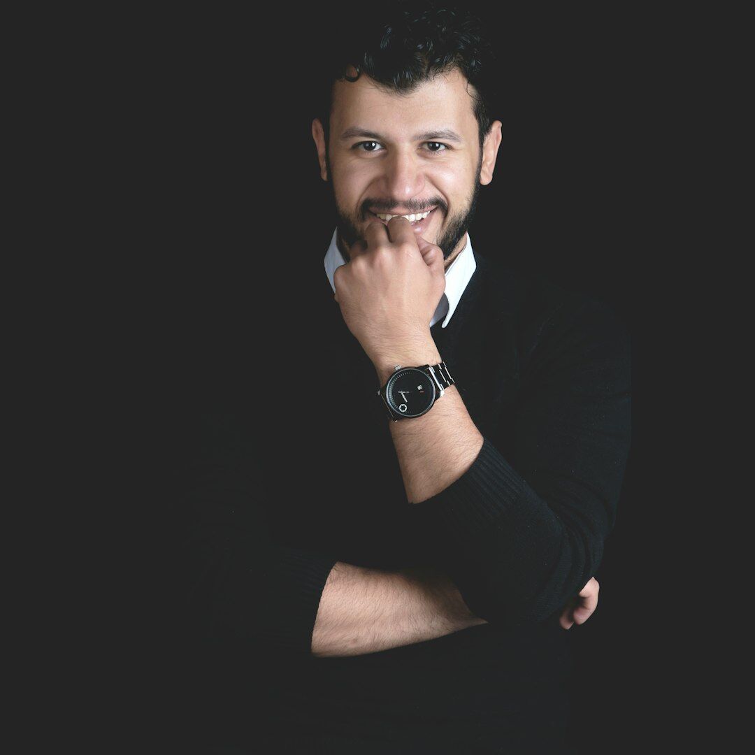 Studio portrait of a mature professional man